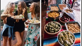 FULLY VEGAN FRIENDSGIVING FEAST [upl. by Luapnhoj]