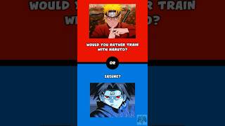 Naruto Would You Rather Challenge Toughest Choices For True Fans naruto wouldyourather shorts [upl. by Nosreffej540]