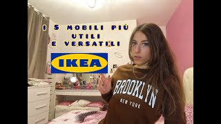 I 5 MOBILI PIÙ UTILI E VERSATILI DI IKEA [upl. by Ula]