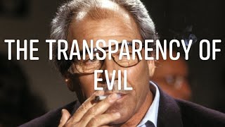 Jean Baudrillards quotThe Transparency of Evilquot [upl. by Zobias505]