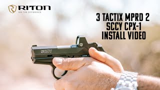 Riton Optics Presents  Sccy CPX2 and DVG1 MPRD2 Installation Video [upl. by Zweig]