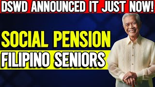 DSWD Announces New Social Pension Options for Filipino Seniors [upl. by Atahs]