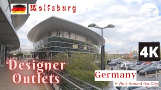 🇩🇪 Designer Outlets Wolfsburg Germany Walking Tour 🇩🇪 [upl. by Oicinoid]