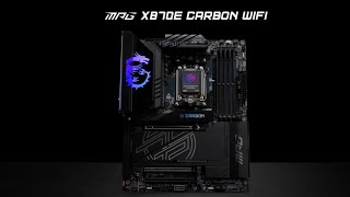 MSI MPG X870E CARBON WIFI Gaming Motherboard For PC Official Unboxing amp Specs [upl. by Hepsiba]