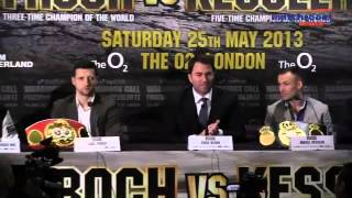 Froch v Kessler II London Press Conference [upl. by Inaej]