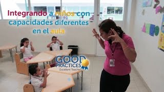 Integrando a niños con capacidades diferentes en el aula [upl. by Doreg]