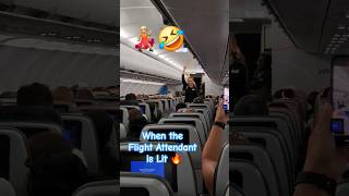 Flight Attendant Hyped travel jetblue vacation dominicanrepublic dance [upl. by Cart]