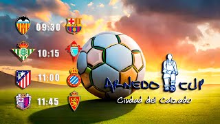 EN DIRECTO ARNEDO CUP Partidos Sábado mañana Campo de Sendero [upl. by Elorak]