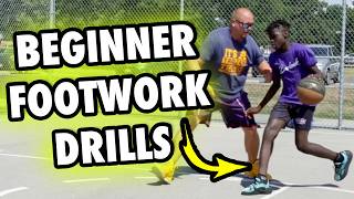 4 Basketball Footwork Drills For Beginners [upl. by Annij]