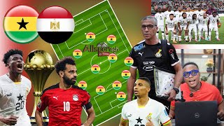 GHANA VS EGYPT THE LINE UP AND HOW BLACK STARS WILL BENEFIT FROMKUDUS SEMENYO AFCON [upl. by Killoran715]