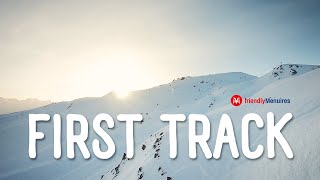 Les Menuires  First tracks [upl. by Emerej512]