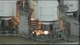 HIIB rocket launches Japans HTV3 Konouturi cargo ship to ISS Full launch [upl. by Ennayd]