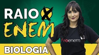 Raio X ENEM Os temas mais cobrados de Biologia  Prof Zazá [upl. by Ahsenaj277]