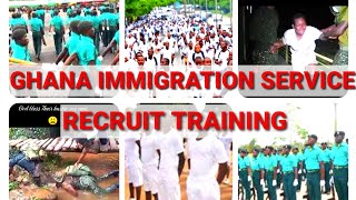 Ghana immigration service recruit training [upl. by Barbuto]