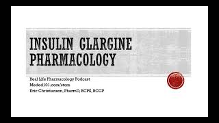 Insulin Glargine Lantus Basaglar Pharmacology [upl. by Yerrok]