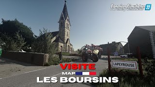 Les Boursin une nouvelle map à découvrir absolument  Farming Simulator 22 [upl. by Ecniuq]