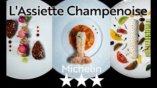 【フランスシャンパーニュ】LAssiette Champenoise｜ミシュラン｜シェフズテーブル｜美食｜高級レストラン｜フレンチ料理 [upl. by Anilyx]