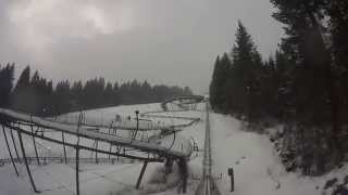 Alpine Coaster Flachau Winter [upl. by Kalfas976]