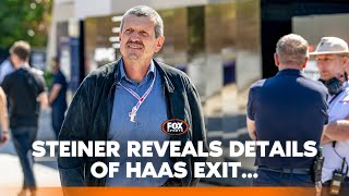 Guenther Steiner opens up on shock Haas exit Drive to Survive amp potential return to F1  Fox Sports [upl. by Allemat516]