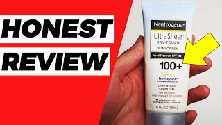 Neutrogena Ultra Sheer Sunscreen Lotion Review Link Below 👇 [upl. by Eadahc275]