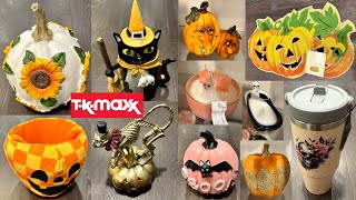 TK MAXX TJ MAXX 🍁🍂AUTUMNHALLOWEEN🎃 DECOR 2024 [upl. by Adnirual]