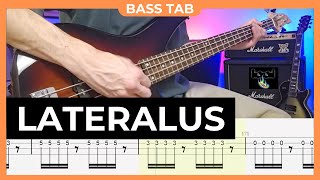 TOOL  Lateralus  Bass Cover with BassTabs [upl. by Enoitna688]