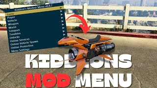 How to download kiddions mod menu GTAV 2024 LATEST VERSION [upl. by Sarina]