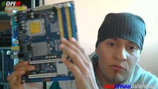 Motherboard Asrock G41CVS Lga775 EuP DDR2 DDR3 Support Windows 81 Unboxing [upl. by Ibor]