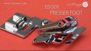 EDGER PRESSER FOOT [upl. by Liddy]