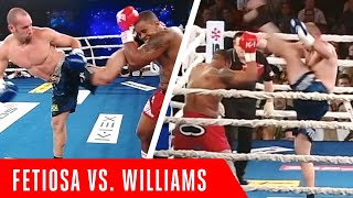 Glaube Feitosas SPECTACULAR Striking Showcase Feitosa vs Williams  Full Fight [upl. by Nawuq]