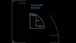 Find radius 🤔 maths ytshorts GRE [upl. by Lynna]