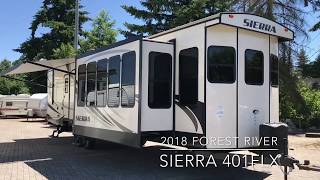 2018 Forest River Sierra 401FLX [upl. by Oiracam]