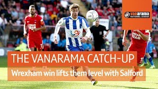 Vanarama National League Highlights Wrexhams win lifts them level with Salford [upl. by Minetta]