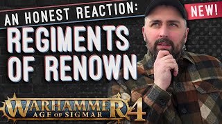 Are Regiments of Renown REALLY Worth It for Age of Sigmar 4 [upl. by Tteirrah]