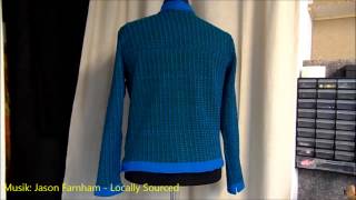 Jacke gestrickt auf Knittax M2 [upl. by Itida]