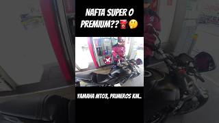 SÚPER vs VPOWER cual es mejor🤔🚀 yamaha mt03 gasolina nafta [upl. by Clare]