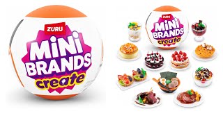 Mini Brands Create Master Chef Opening and Making [upl. by Kentiga]