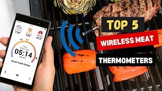 Best Wireless Meat Thermometers of 2024  Buyers Guide [upl. by Oicafinob]