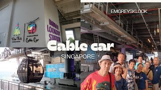 Singapore Cable Car klookph klookpromocode klookkreator [upl. by Ielirol]