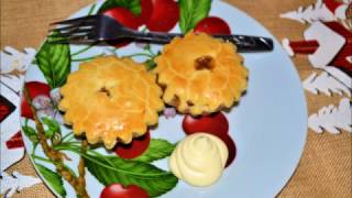 Mini Apple Pie Recipe from scratch [upl. by Fang]