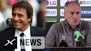 Francesco Guidolin Chelsea unter Conte ein anderes Team  Swansea City [upl. by Ollie]