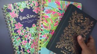 2017 Lily Pulitzer and Rifle Paper Co PLANNER REVIEW [upl. by Anierdna]