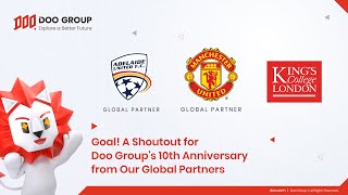 Goal A Shoutout for Doo Groups 10th Anniversary from Our Global Partners [upl. by Anairuy]