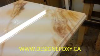 Comptoir Epoxy Countertop [upl. by Schechinger]