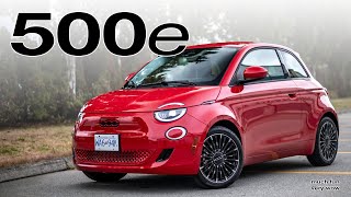 2025 Fiat 500e Review  An Excellent City EV [upl. by Elak]