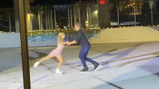 Olympic Team Event silver medalists and World Champions Alexa Knierim and Brandon Frazier [upl. by Natalya]