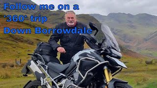 Join Me On A Thrilling 360 Journey In Borrowdale Keswick On My Triumph Tiger Rally Explorer 1200 [upl. by Haram248]