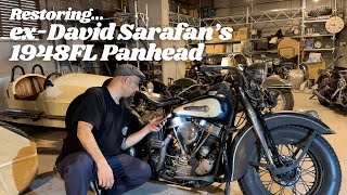 Bringing David Sarafan’s 1948FL Panhead Back to Life [upl. by Ahsennod]