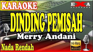 DINDING PEMISAH KARAOKE NADA RENDAH DANGDUT KOPLO [upl. by Hirasuna]