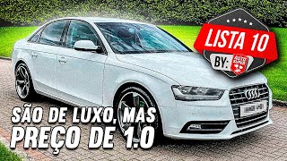 10 CARROS DE LUXO COM PREÇO DE 10 ATÉ R70 MIL Você compraria [upl. by Triplett8]